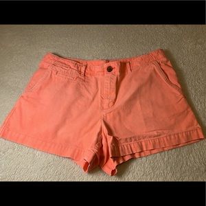 Women’s Gap Shorts. Size 8. Neon Pink/Orange color.